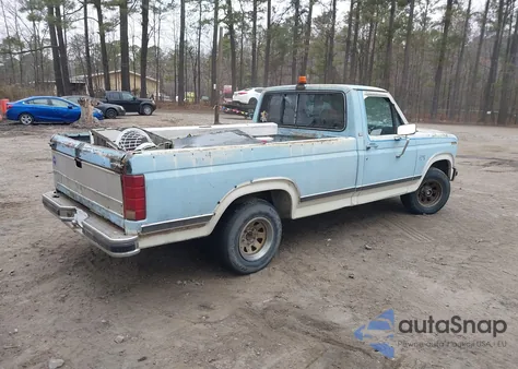 1986 Ford F150 z USA, uszkodzony, nr VIN 1FTDF15Y2GNB38687